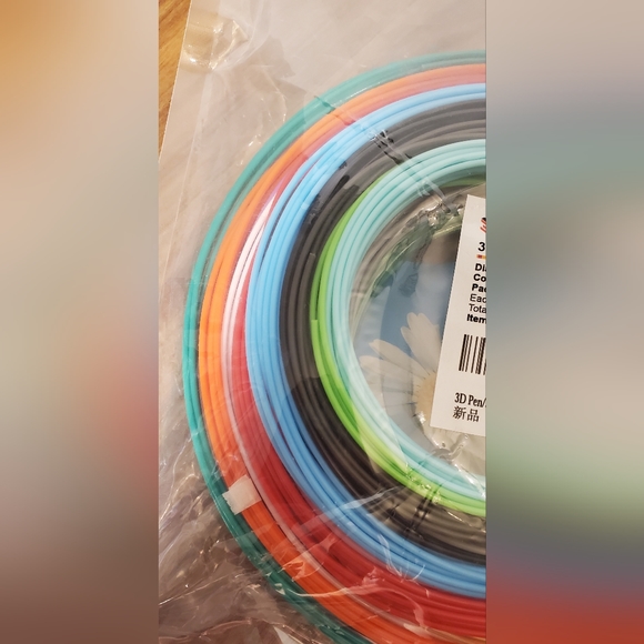 3D Pen Printer 1.75mm Filament Mika3D 24 Colors New In Package Clear and Solid - Picture 3 of 11